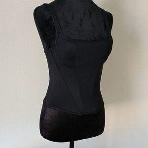 VS Black Corset Top